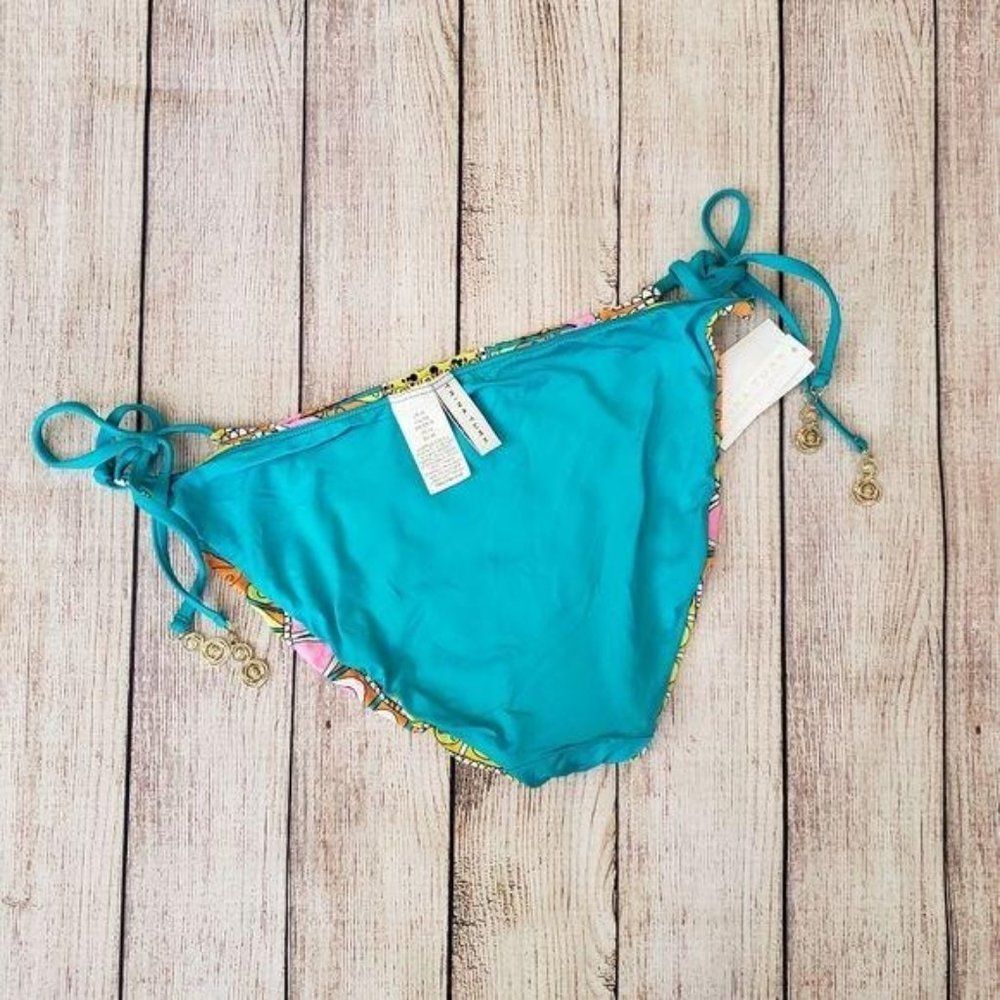 NWT Trina Turk Capri Tie-Side Bikini Bottoms - Picture 6 of 9